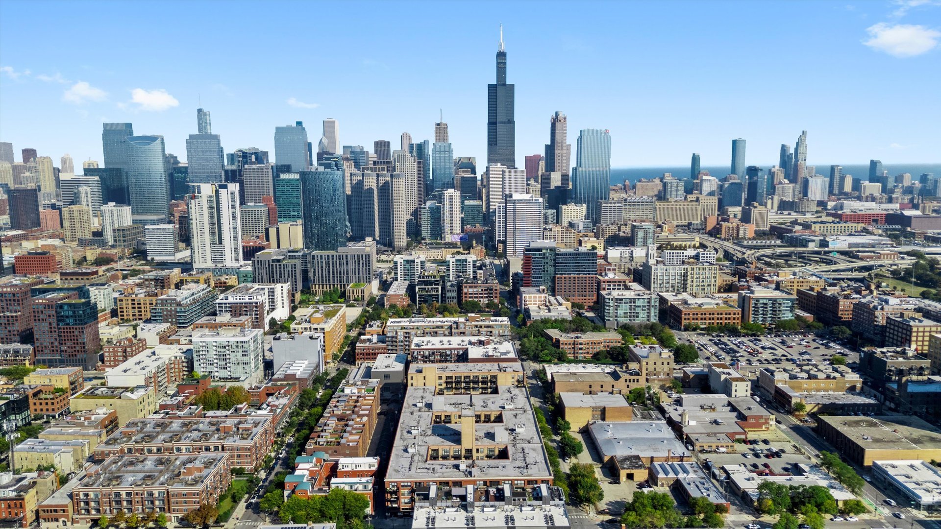 Undisclosed Address Chicago, IL 60607 - Photo 29 of 34 a view of a city with tall buildings