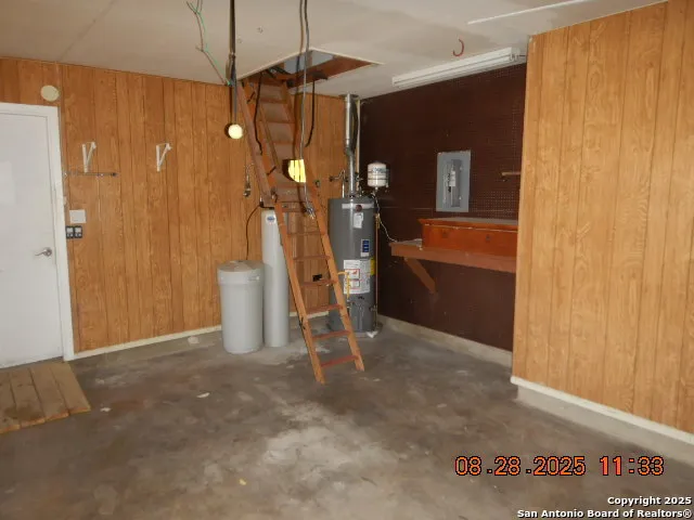 a view of backyard and tree