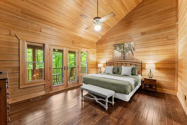 a view of front door of house