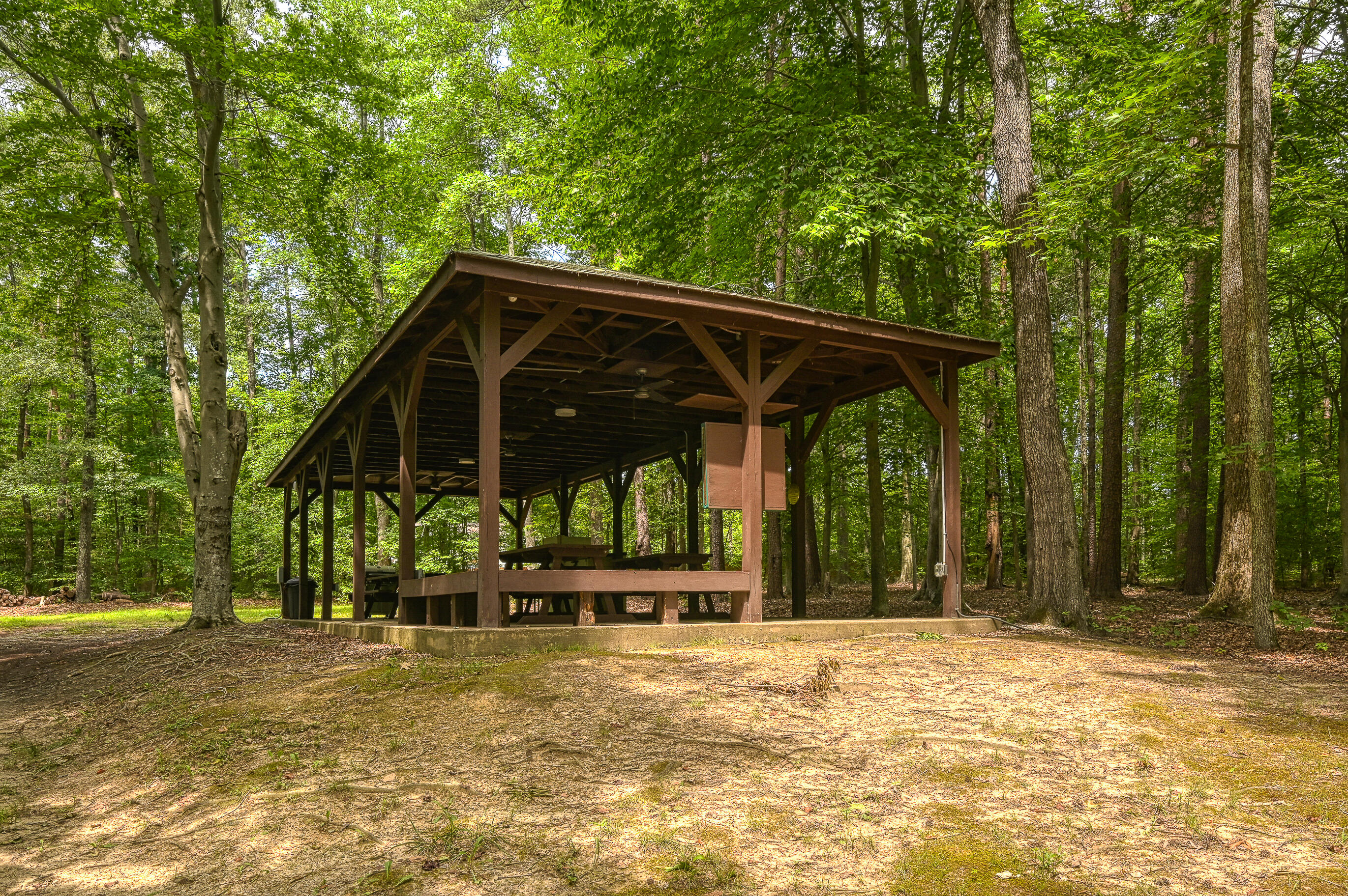 206 Oak Road Bumpass, VA 23024 - Photo 31 of 38 a view of outdoor space yard and patio