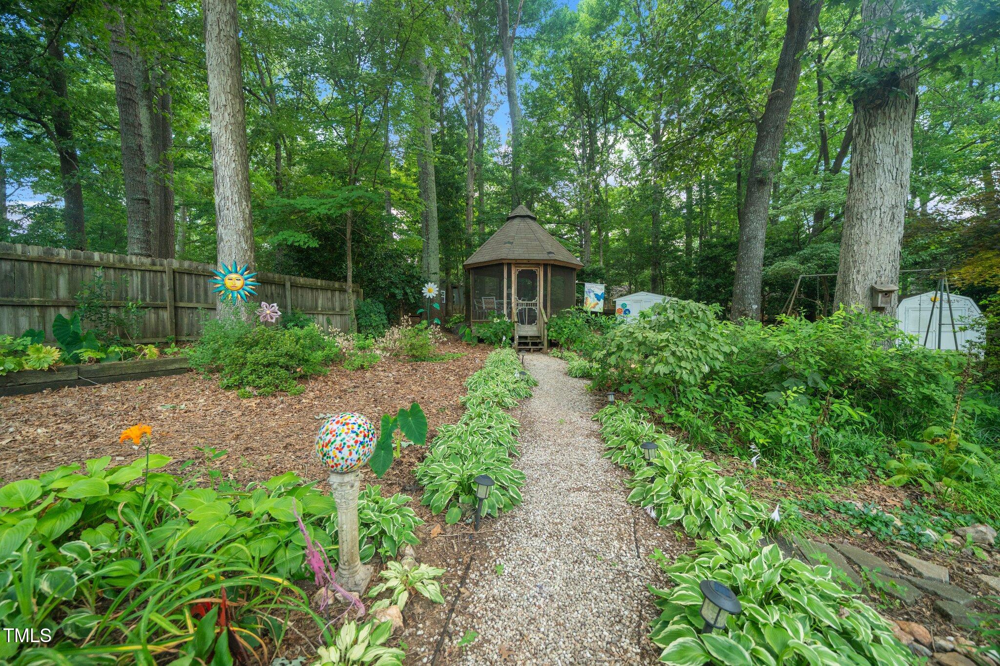 1312 Hampton Valley Road, Unit 10 Cary, NC 27511 - Photo 27 of 35 gazebo