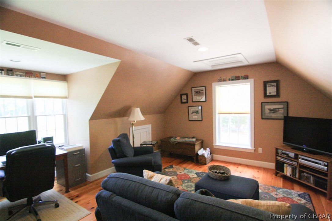 98 Flood Point Road Heathsville, VA 22473 - Photo 38 of 44 Bonus Room - Large room for media, recreation, private office, or overflow guests.