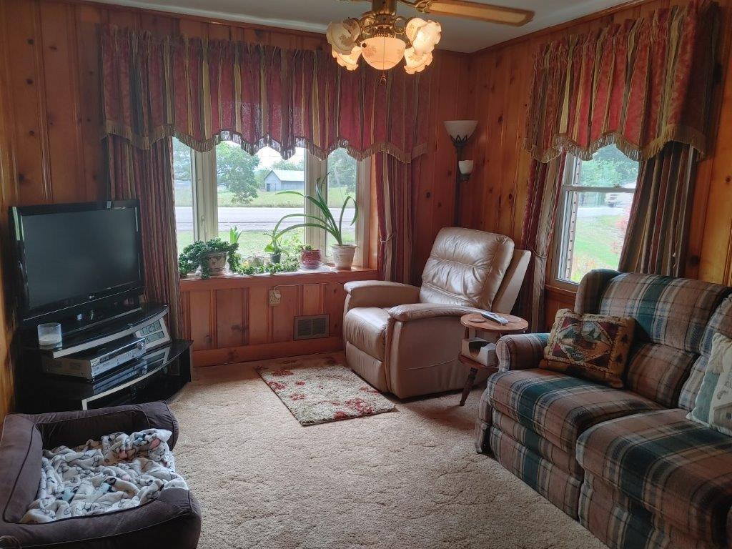 3245 Riner Road Christiansburg, VA 24073 - Photo 17 of 31 a living room with furniture and a flat screen tv