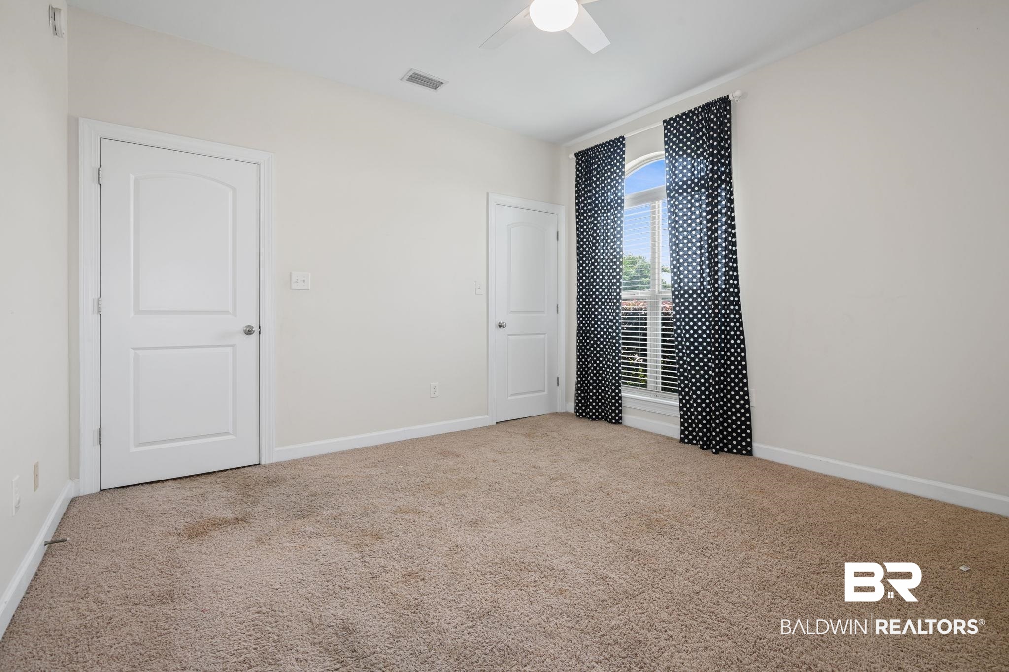 9730 Harmony Ridge Circle West Semmes, AL 36575 - Photo 25 of 38 Unfurnished bedroom with carpet floors, baseboards, and a ceiling fan