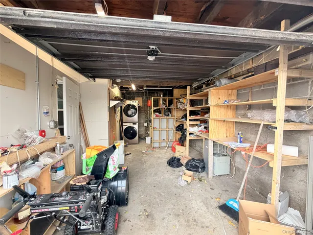 a view of storage and utility room