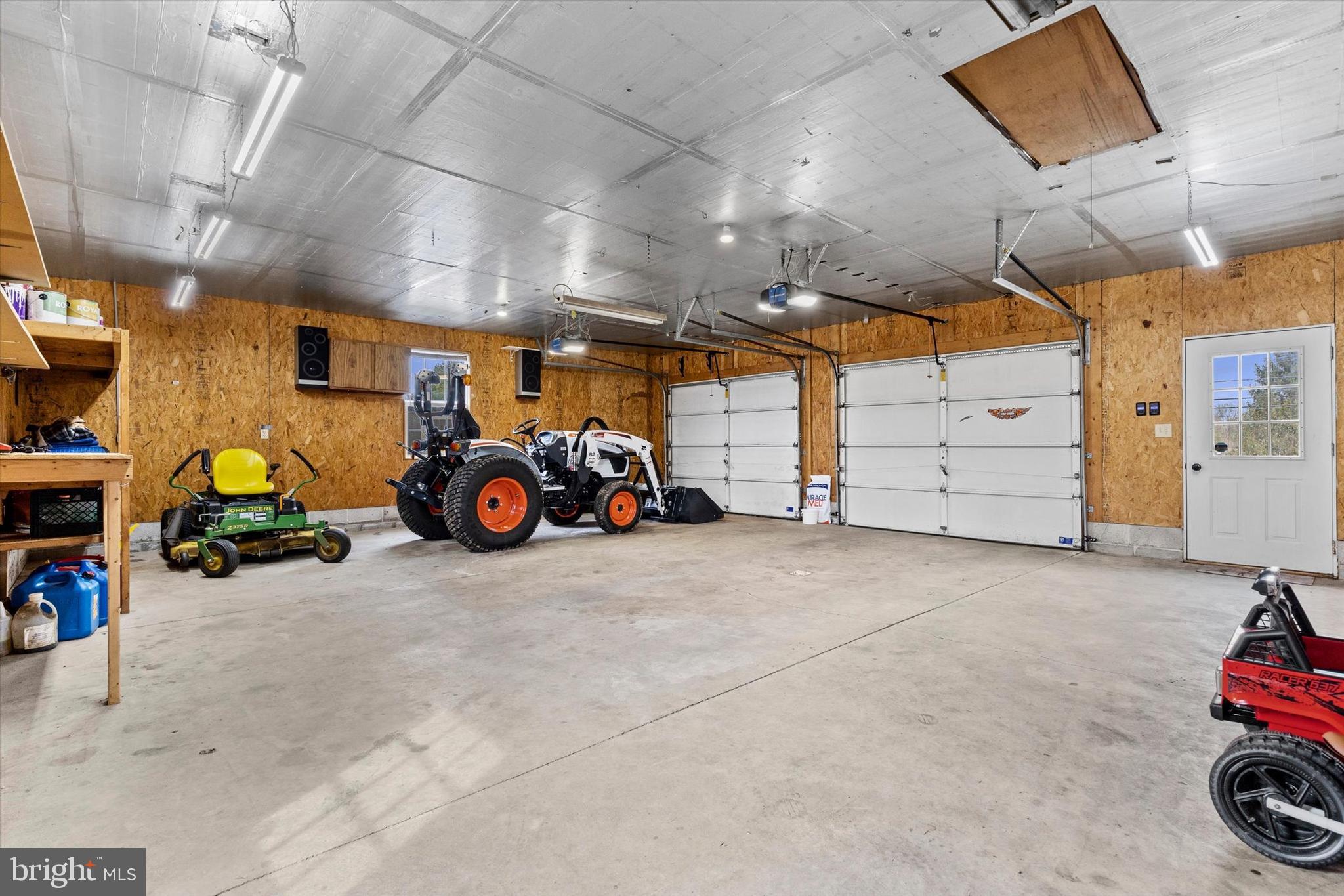635 Newport Road Duncannon, PA 17020 - Photo 32 of 55 a view of a garage with parked cars