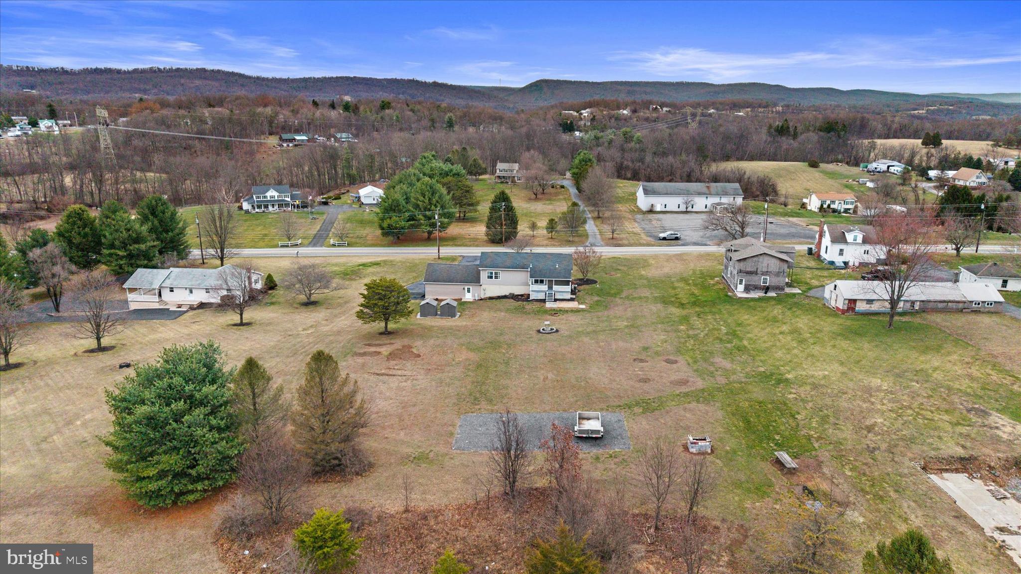 635 Newport Road Duncannon, PA 17020 - Photo 46 of 55 aerial view of a town with couple of houses