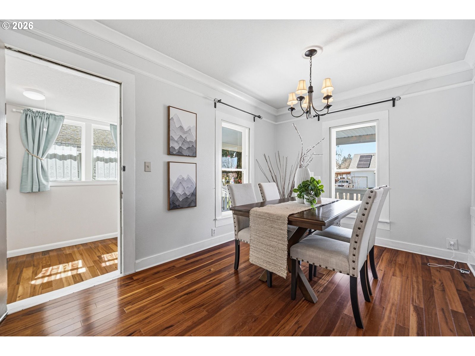 170 Northeast Main Street Estacada, OR 97023 - Photo 9 of 41 a view of a dining room with furniture window and wooden floor