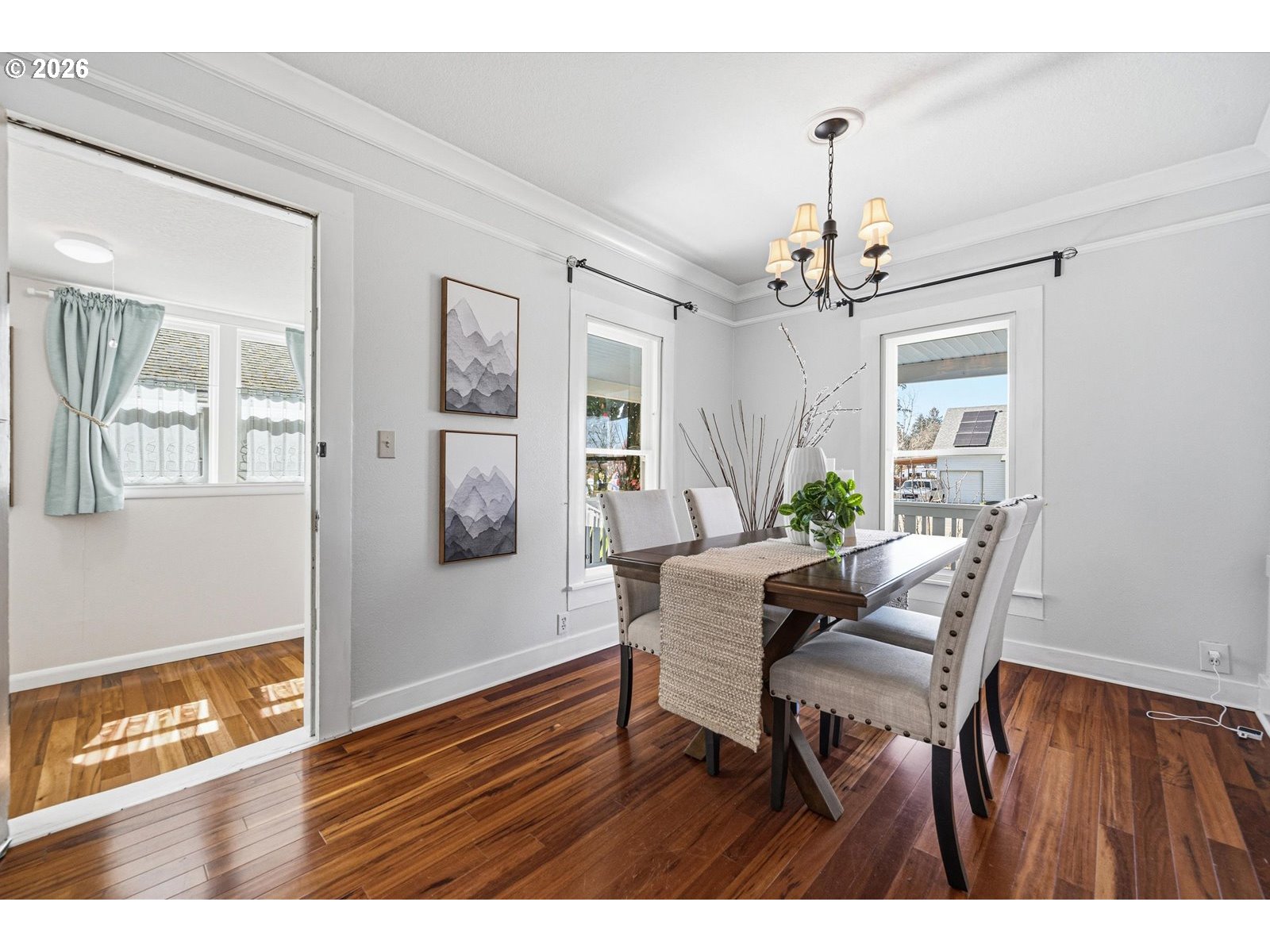170 Northeast Main Street Estacada, OR 97023 - Photo 10 of 41 a view of a dining room with furniture window and wooden floor