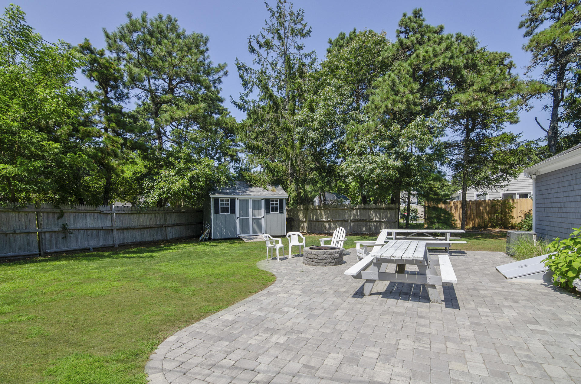 31 Glendon Road Dennis Port, MA 02639 - Photo 17 of 21 a view of a backyard with sitting area