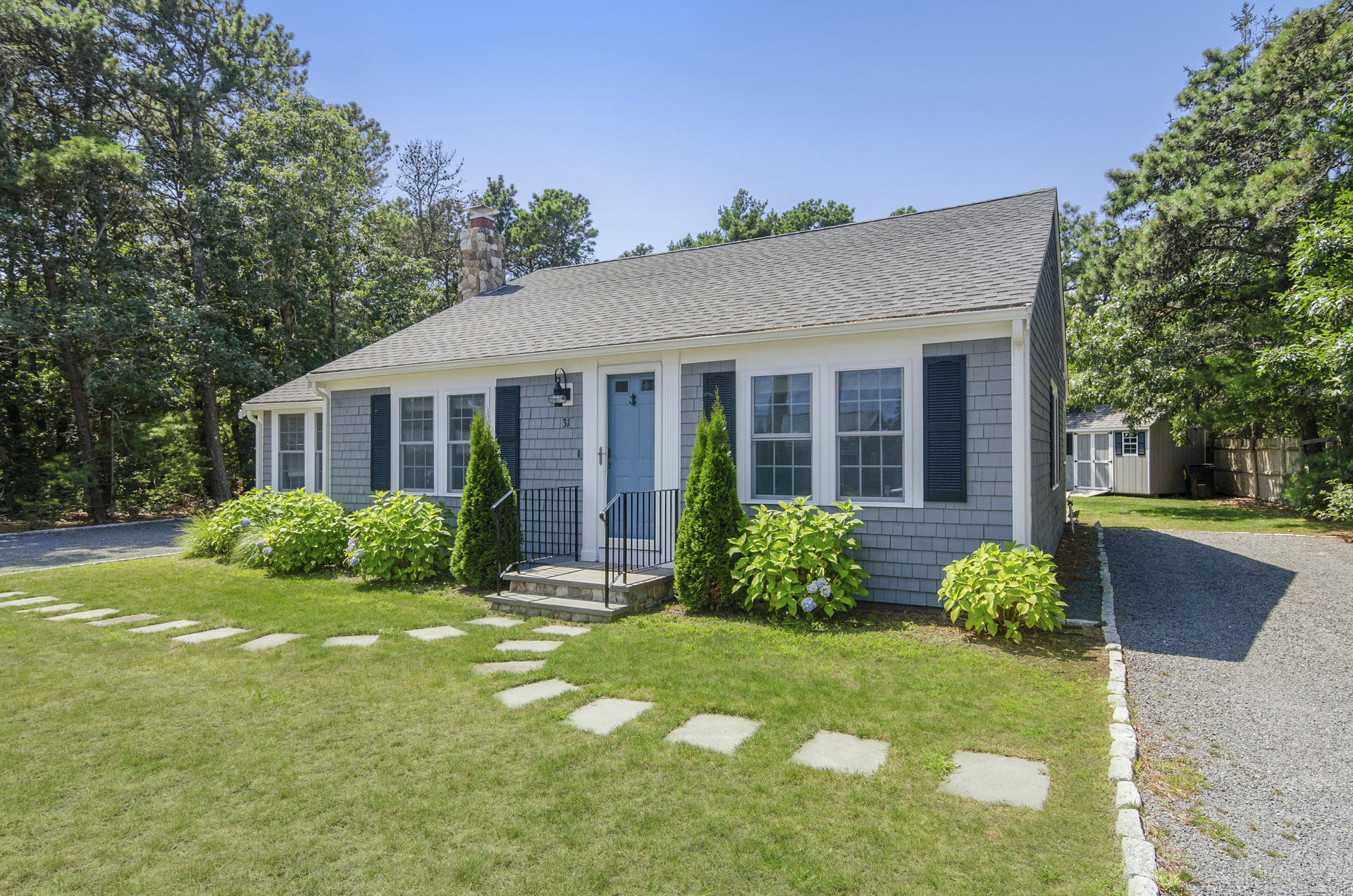 31 Glendon Road Dennis Port, MA 02639 - Photo 2 of 21 a view of a house with a yard and garden