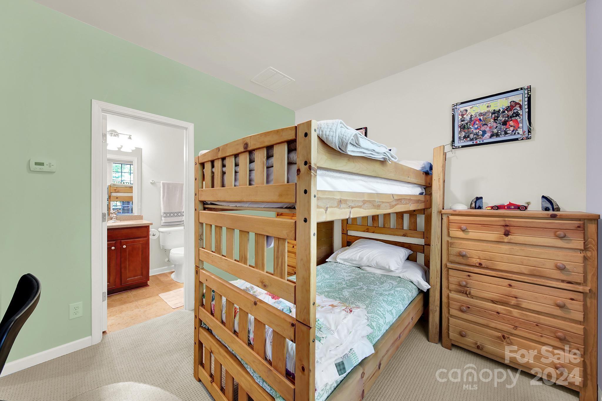 1074 Drayton Court Fort Mill, SC 29708 - Photo 26 of 37 a bedroom with a bed and a dresser