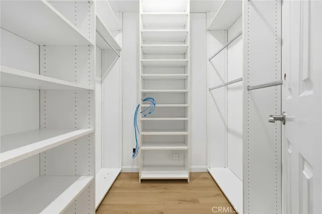 a view of walk in closet