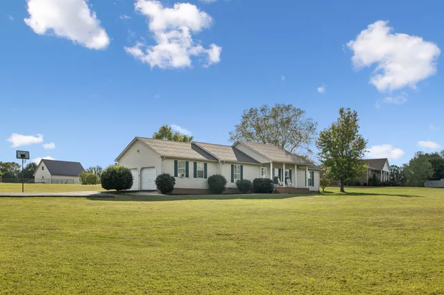 a view of an swimming pool with an ocean view