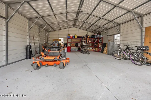 a view of storage and utility room