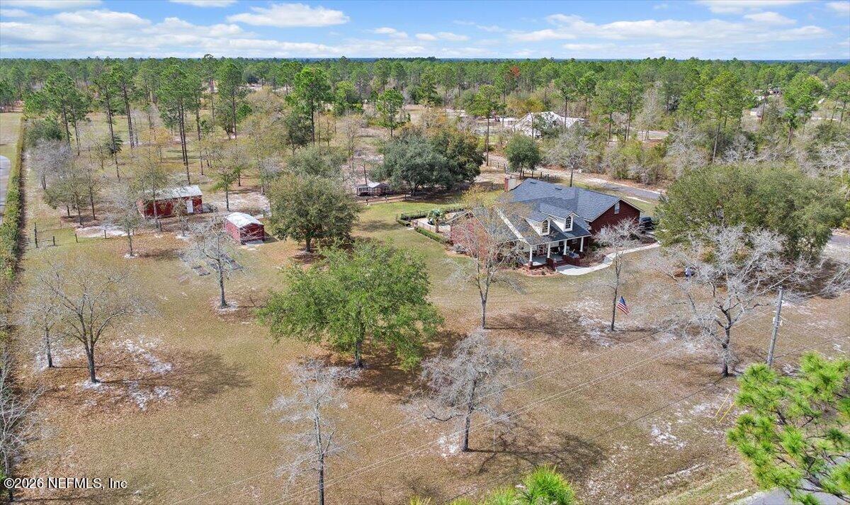 14394 Bob Burnsed Road Glen St. Mary, FL 32040 - Photo 51 of 53 52-Aerial Side View