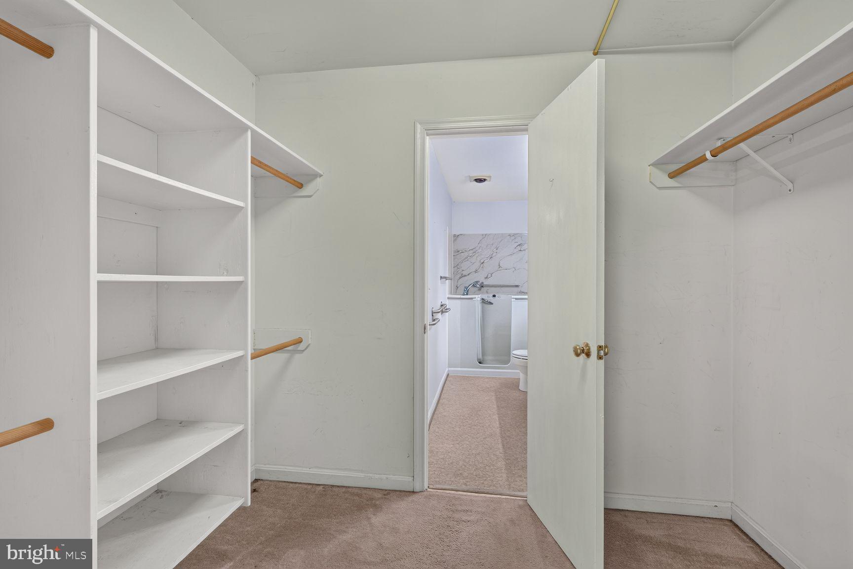 5508 Ivor Street Springfield, VA 22151 - Photo 31 of 35 Walk-in Closet Between Bedroom and Bath