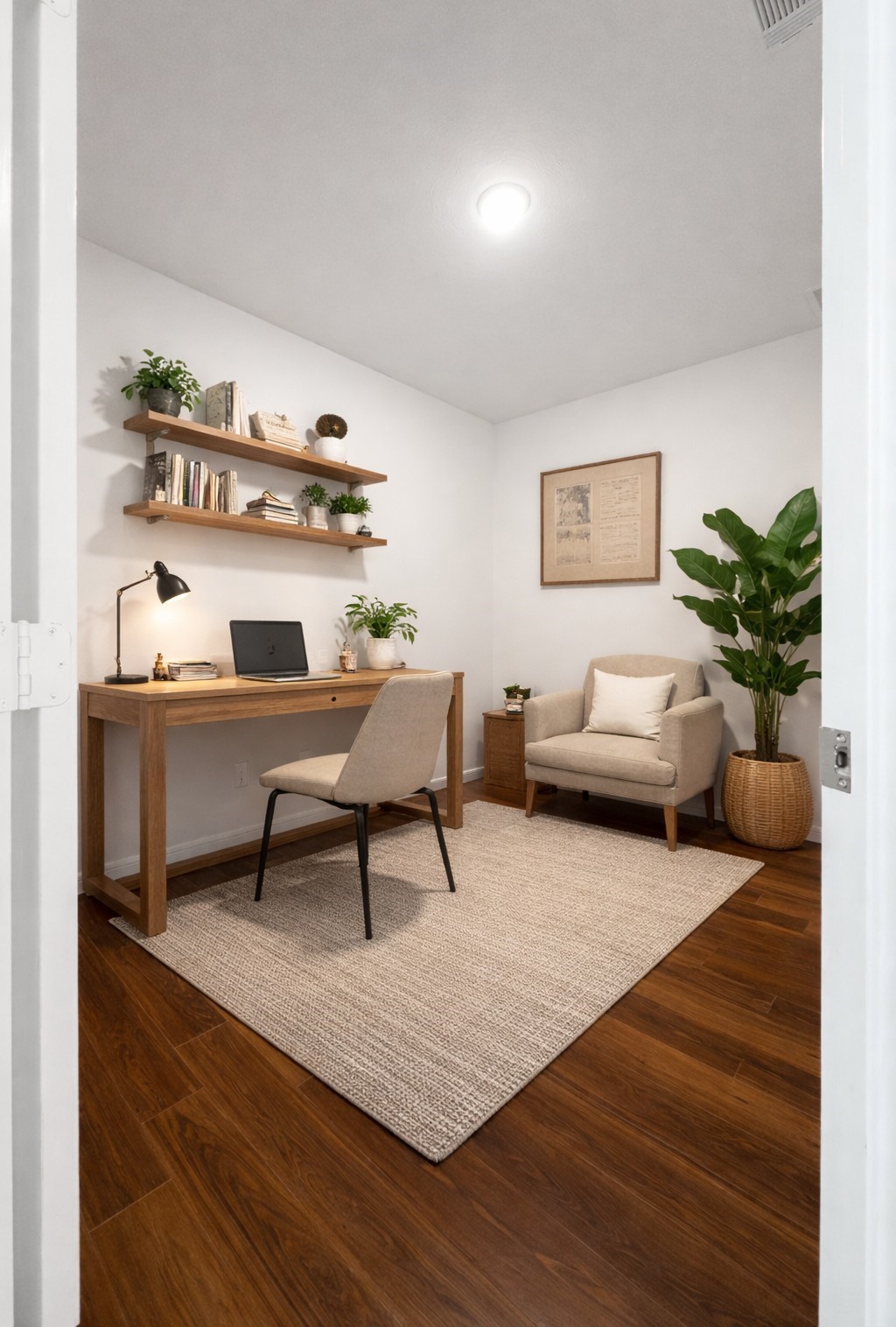 10222 Clearwick Street Houston, TX 77034 - Photo 5 of 28 a living room with furniture and wooden floor