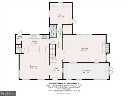 a picture of a floor plan