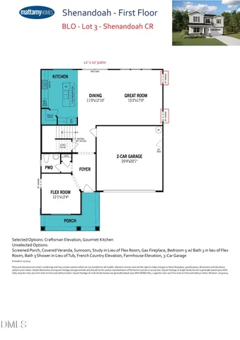 $430,046 | 171 Scarlet Sage Drive, Fuquay-Varina, NC 27526