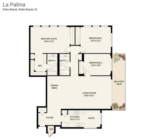 $1,175,000 | 2860 South Ocean Boulevard, Unit 512, Palm Beach, FL 33480