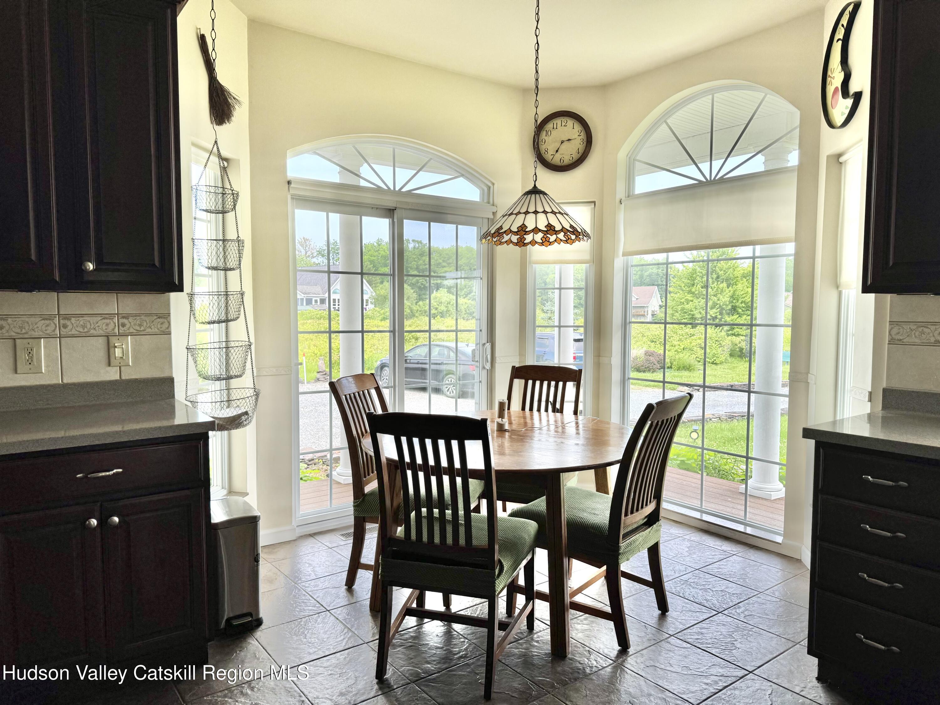 2914 Sleepy Hollow Road Athens, NY 12015 - Photo 19 of 39 a view of a dining room with furniture window and outside view
