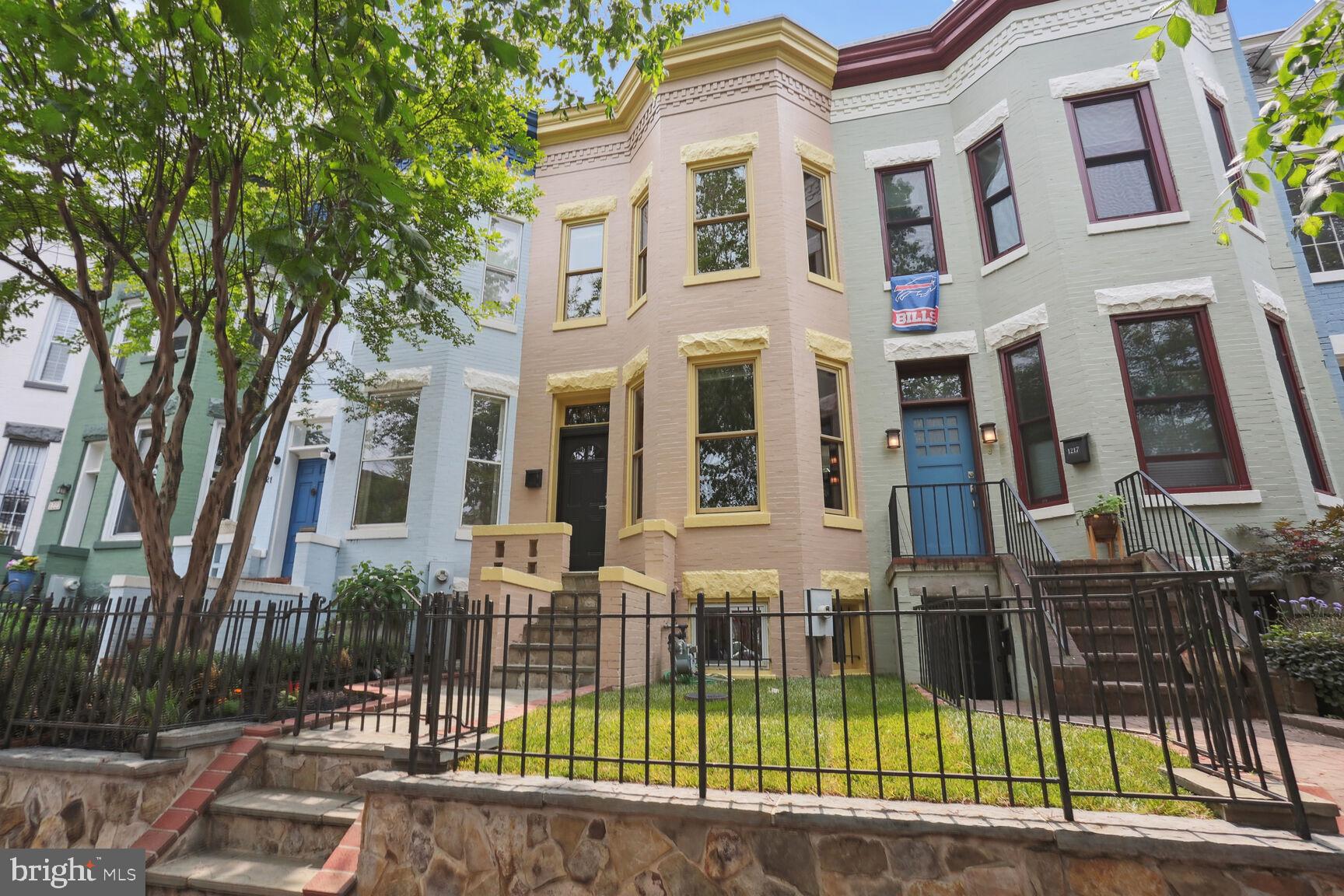 1219 Constitution Avenue Northeast Washington, DC 20002 - Photo 1 of 38 Stunning sun-filled 1900 Victorian on Capitol Hil