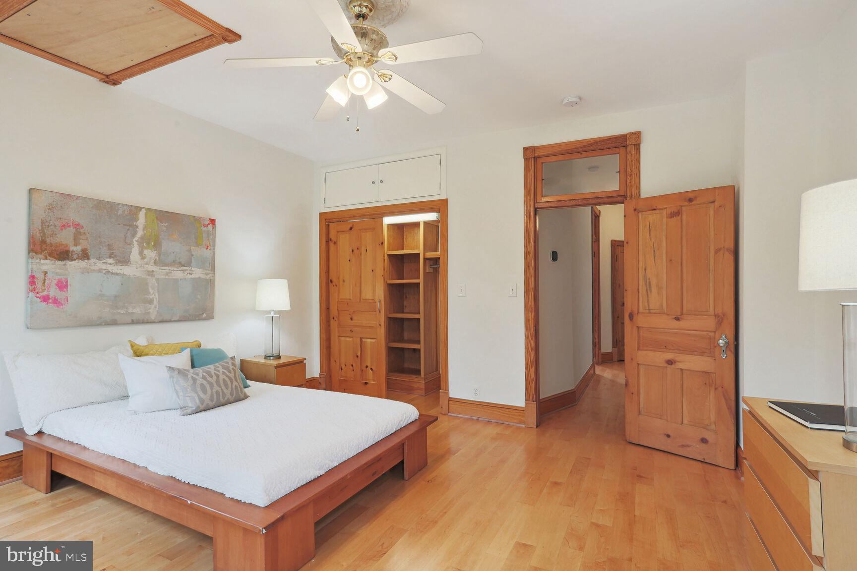 1219 Constitution Avenue Northeast Washington, DC 20002 - Photo 11 of 38 Primary bedroom and closet w/built-ins