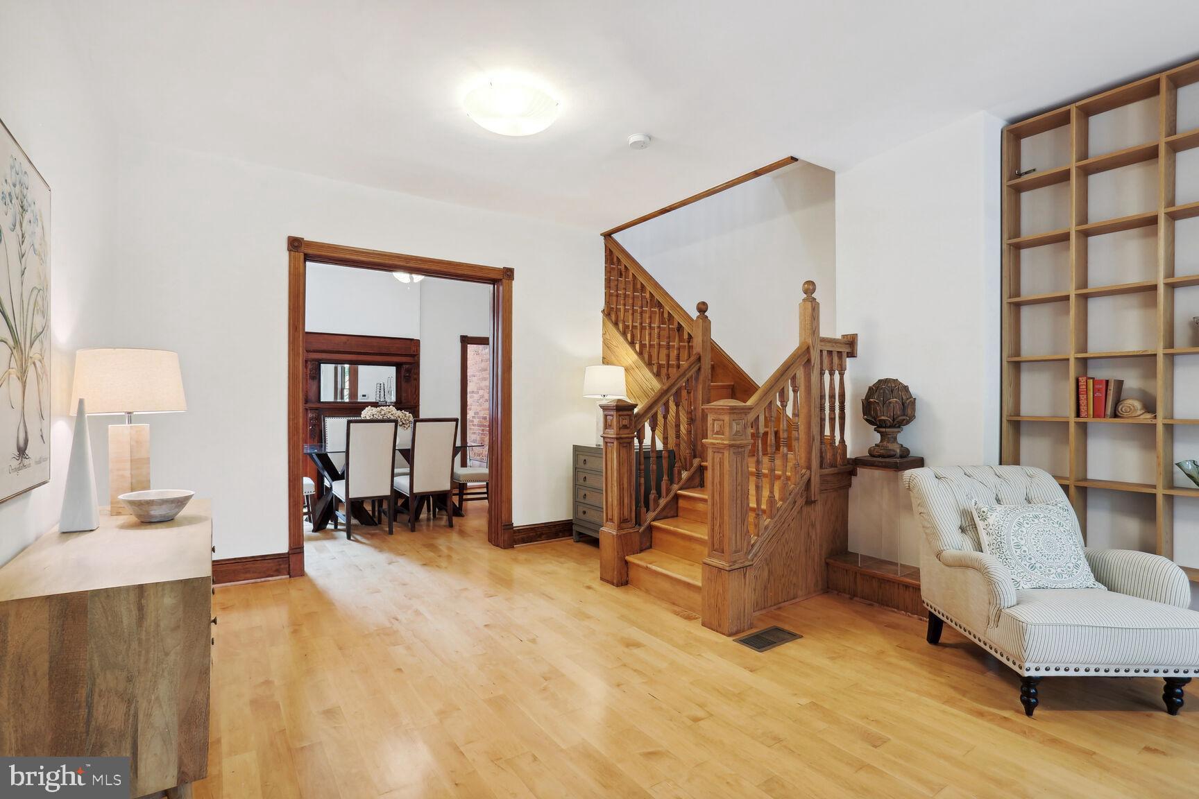 1219 Constitution Avenue Northeast Washington, DC 20002 - Photo 4 of 38 Large living room to dining room