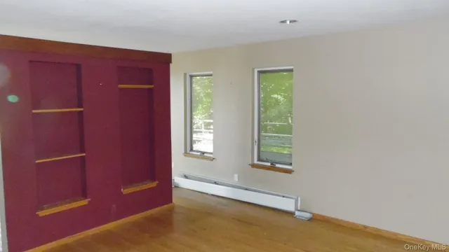 a view of an empty room with window