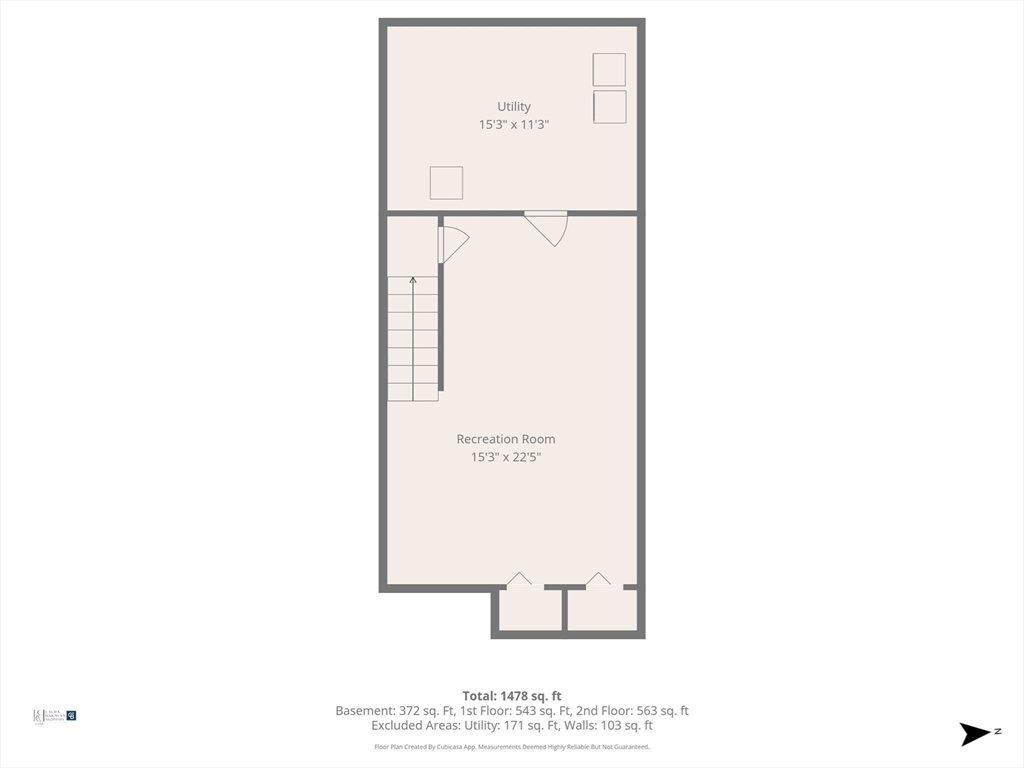48 Fox Meadow Road, Unit F Leominster, MA 01453 - Photo 35 of 36 a picture of a room with a floor plan