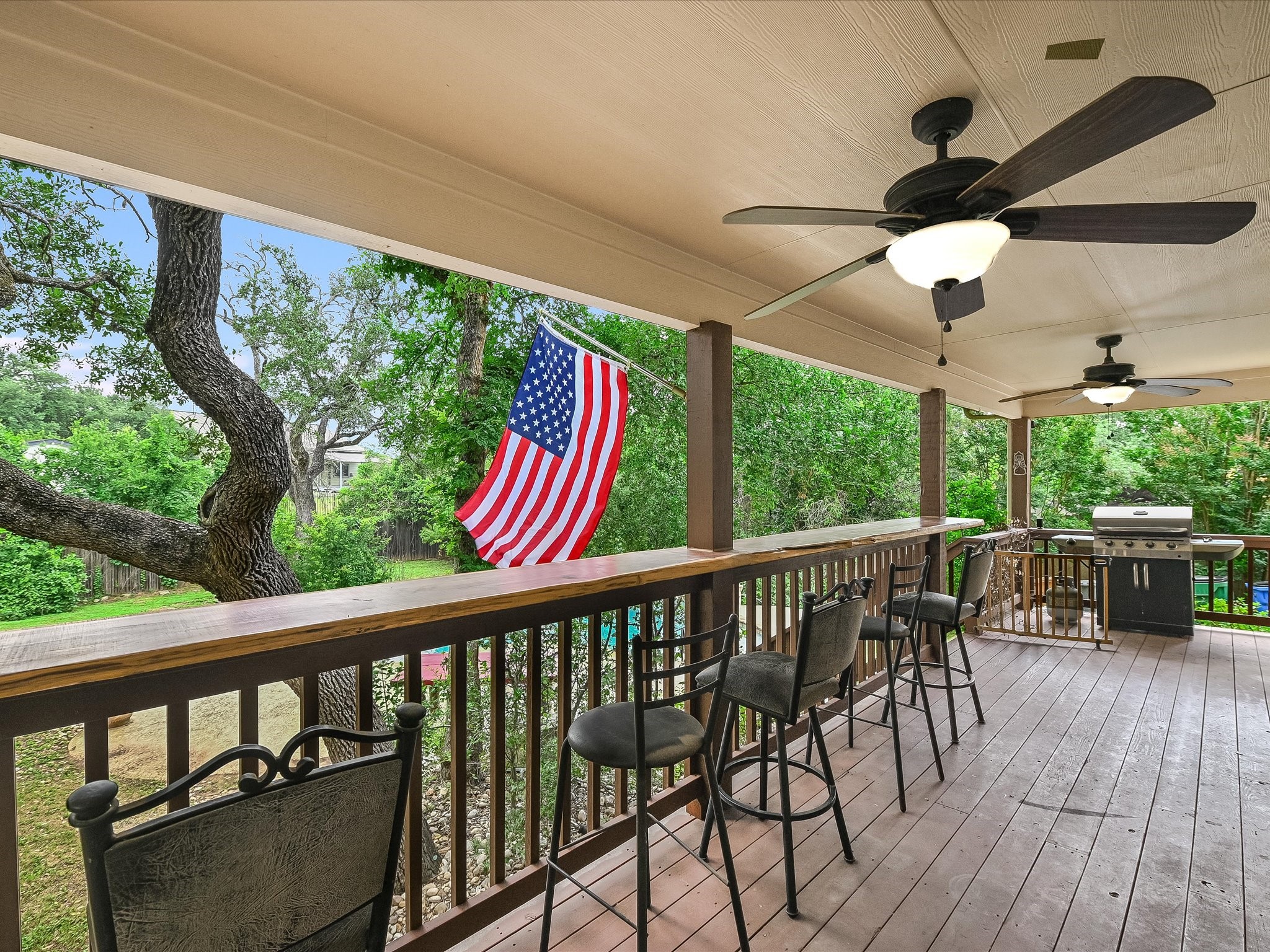 15214 Nightingale Lane Austin, TX 78734 - Photo 24 of 28 a view of a two chairs in the roof deck