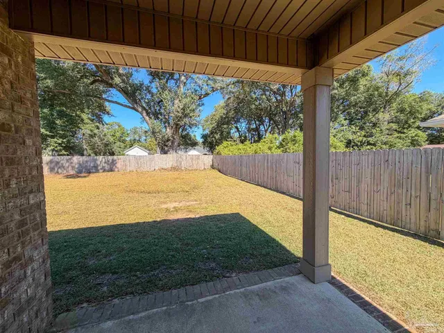 a house view with a lake view