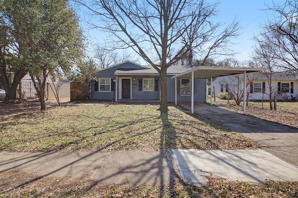 2508 Hillglenn Road Dallas, TX 75228 - Photo 12 of 26 a front view of house with yard covered in snow