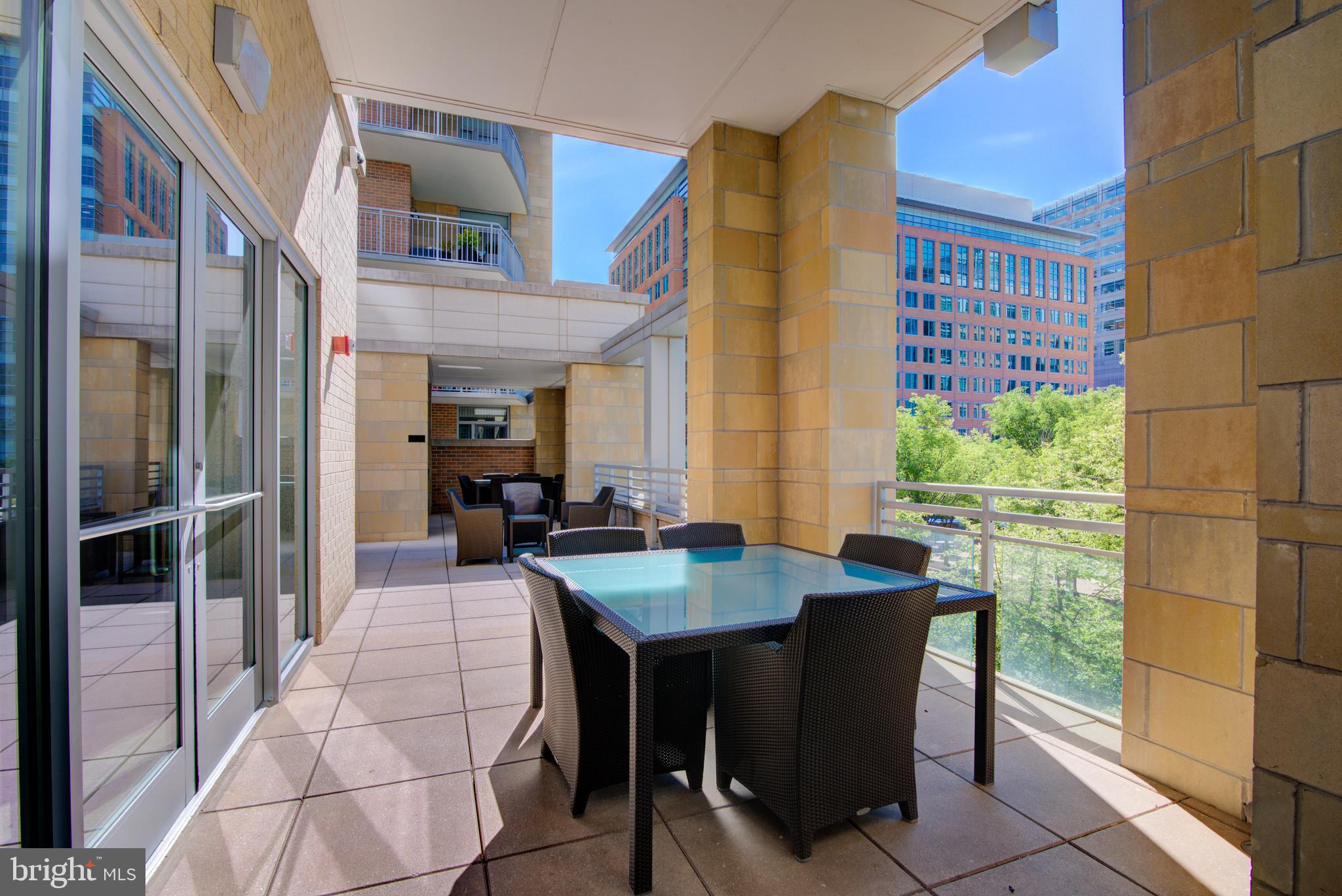 11990 Market Street, Unit 2101 Reston, VA 20190 - Photo 83 of 103 Common area outdoor terrace