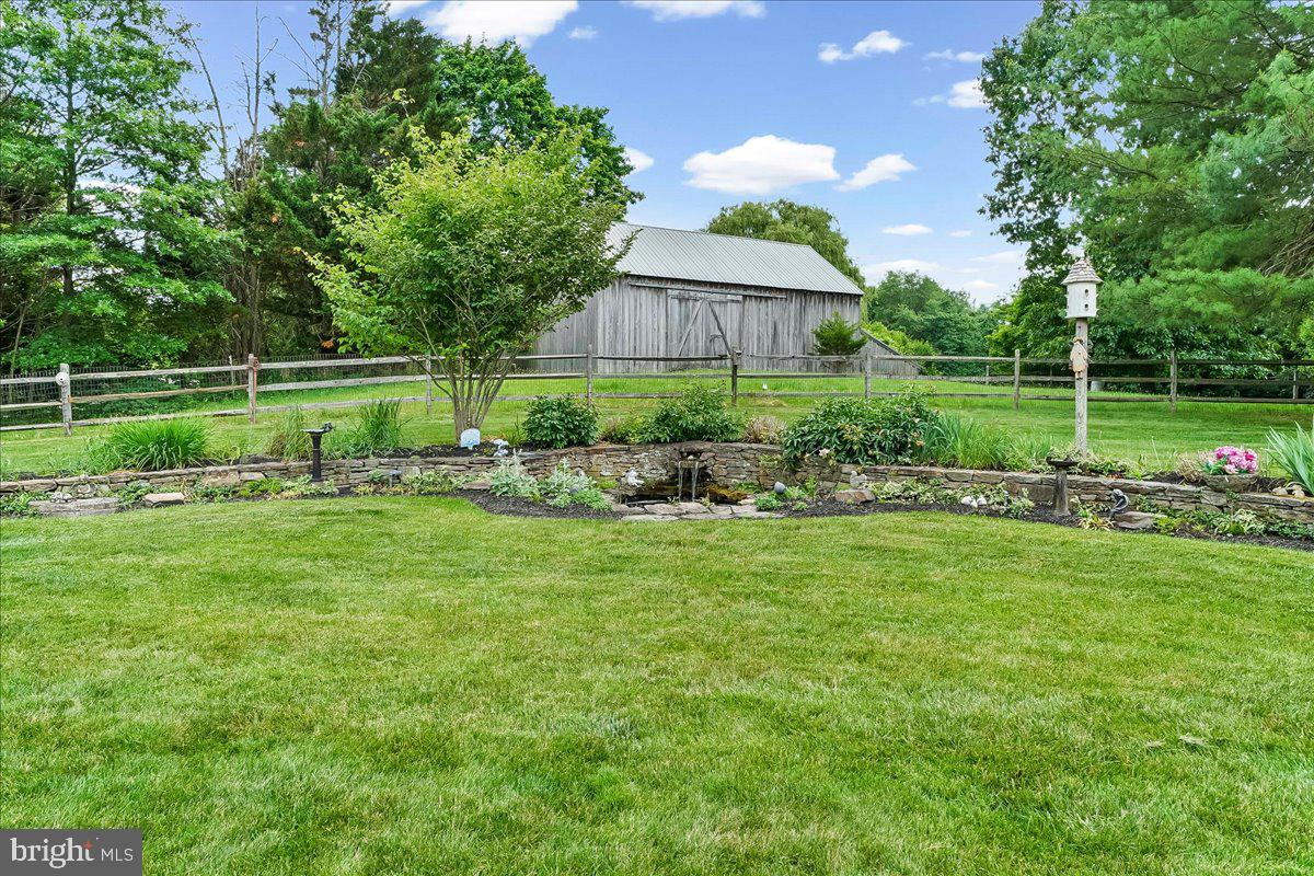 7 Bolingbroke Road West Chester, PA 19382 - Photo 66 of 86 Tranquil garden with rustic barn.