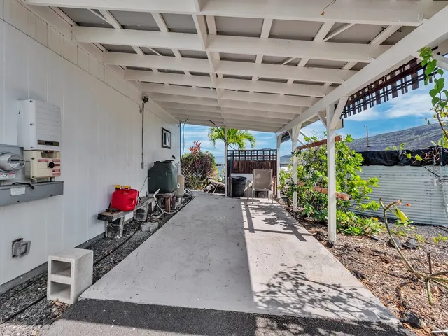 a view of an outdoor space with seating