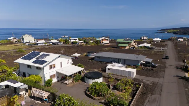 a view of a sky from a balcony