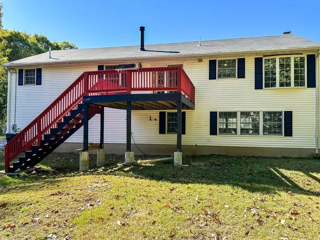 swimming pool with a yard