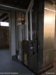 8719 West Seven Mile Road Detroit, MI 48221 - Photo 12 of 14 Newer Furnace & Water Tank