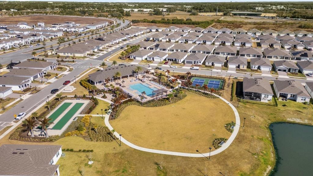 1911 Spring Shower Circle Kissimmee, FL 34744 - Photo 41 of 52 an aerial view of residential houses with outdoor space