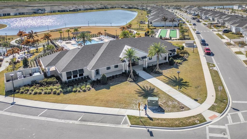 1911 Spring Shower Circle Kissimmee, FL 34744 - Photo 50 of 52 an aerial view of a house with a swimming pool