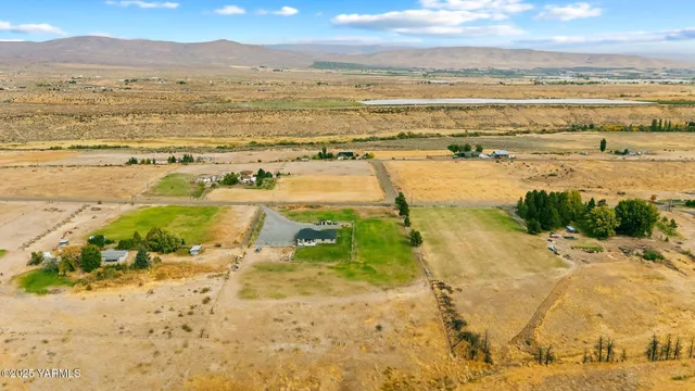 a view of a city with an ocean beach