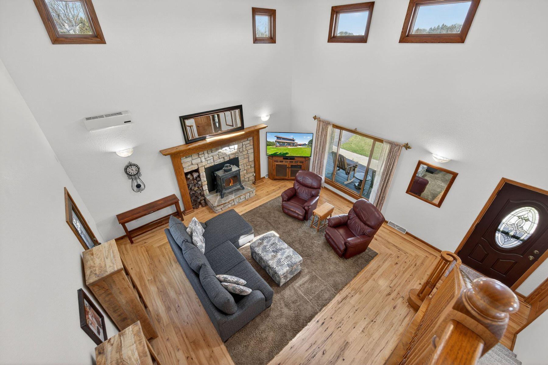 3522 North Britton Road Norway, WI 53182 - Photo 13 of 38 View from Loft