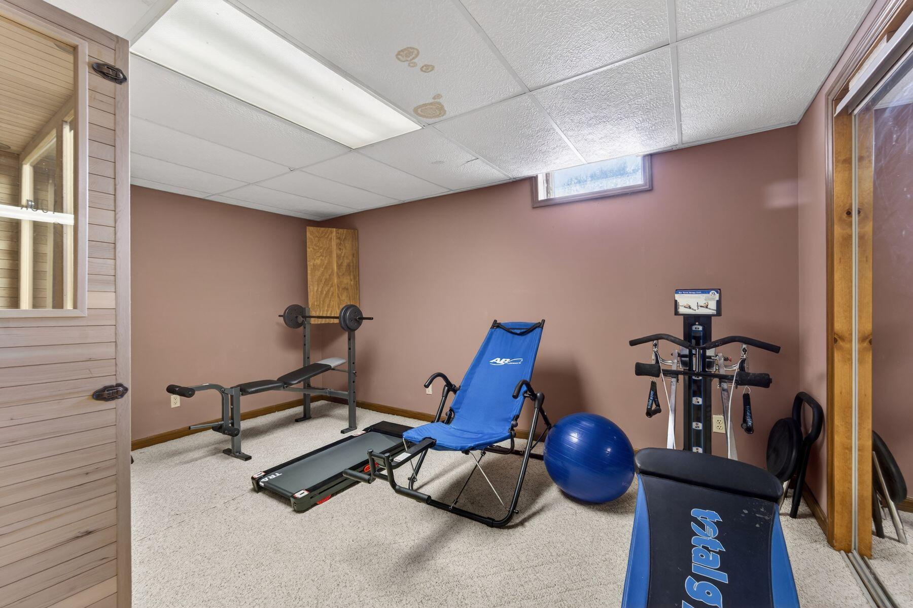 3522 North Britton Road Norway, WI 53182 - Photo 21 of 38 Versatile Space on Lower Level