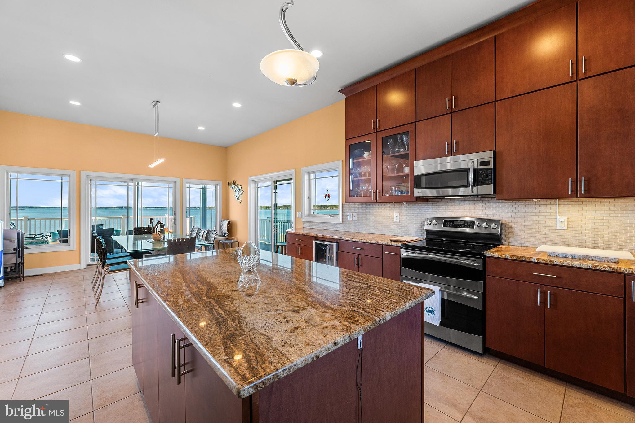 1252 Old Madison Road Madison, MD 21648 - Photo 20 of 90 Gourmet ktichen with high end finishes