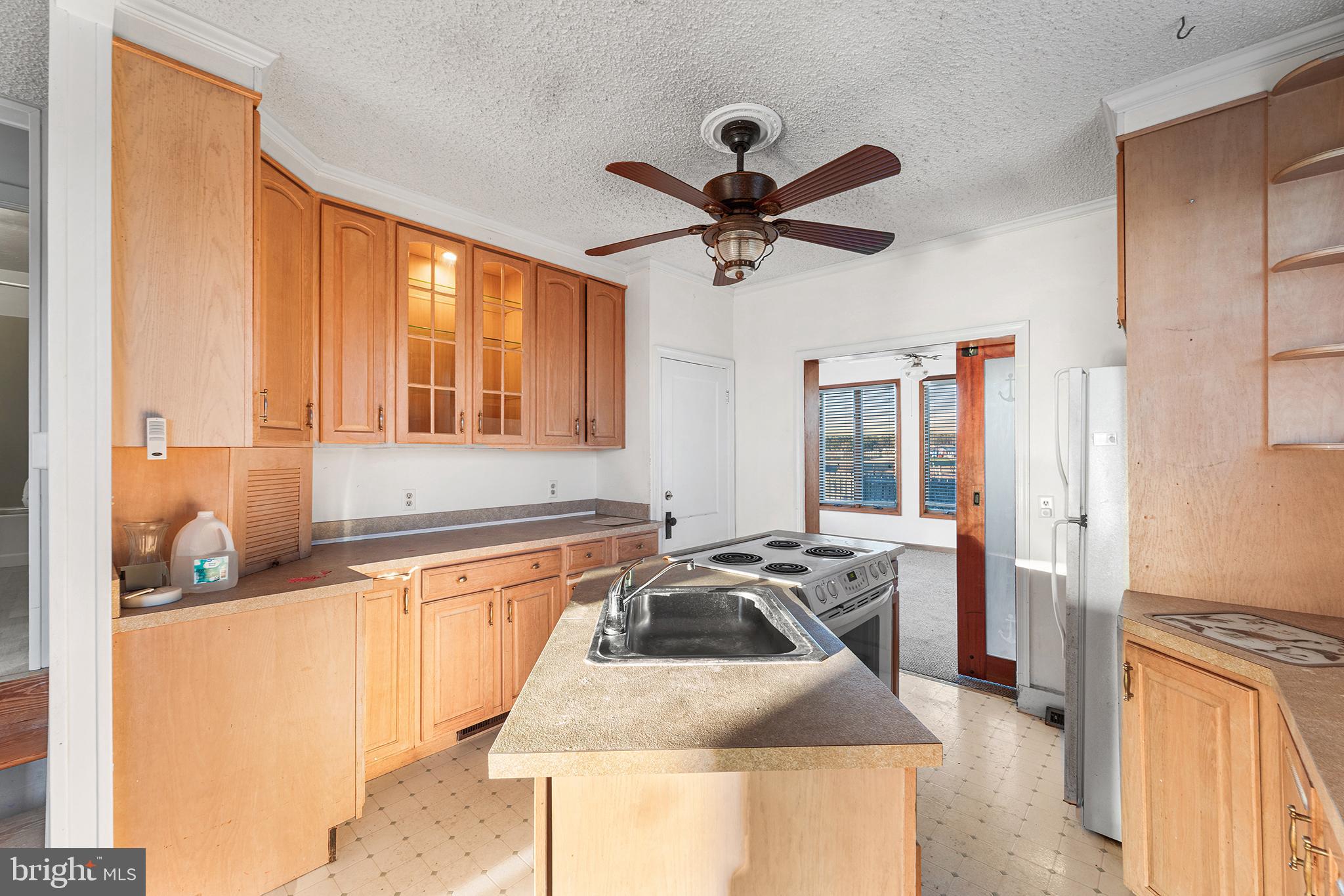 1252 Old Madison Road Madison, MD 21648 - Photo 68 of 90 Kitchen with some updates and island