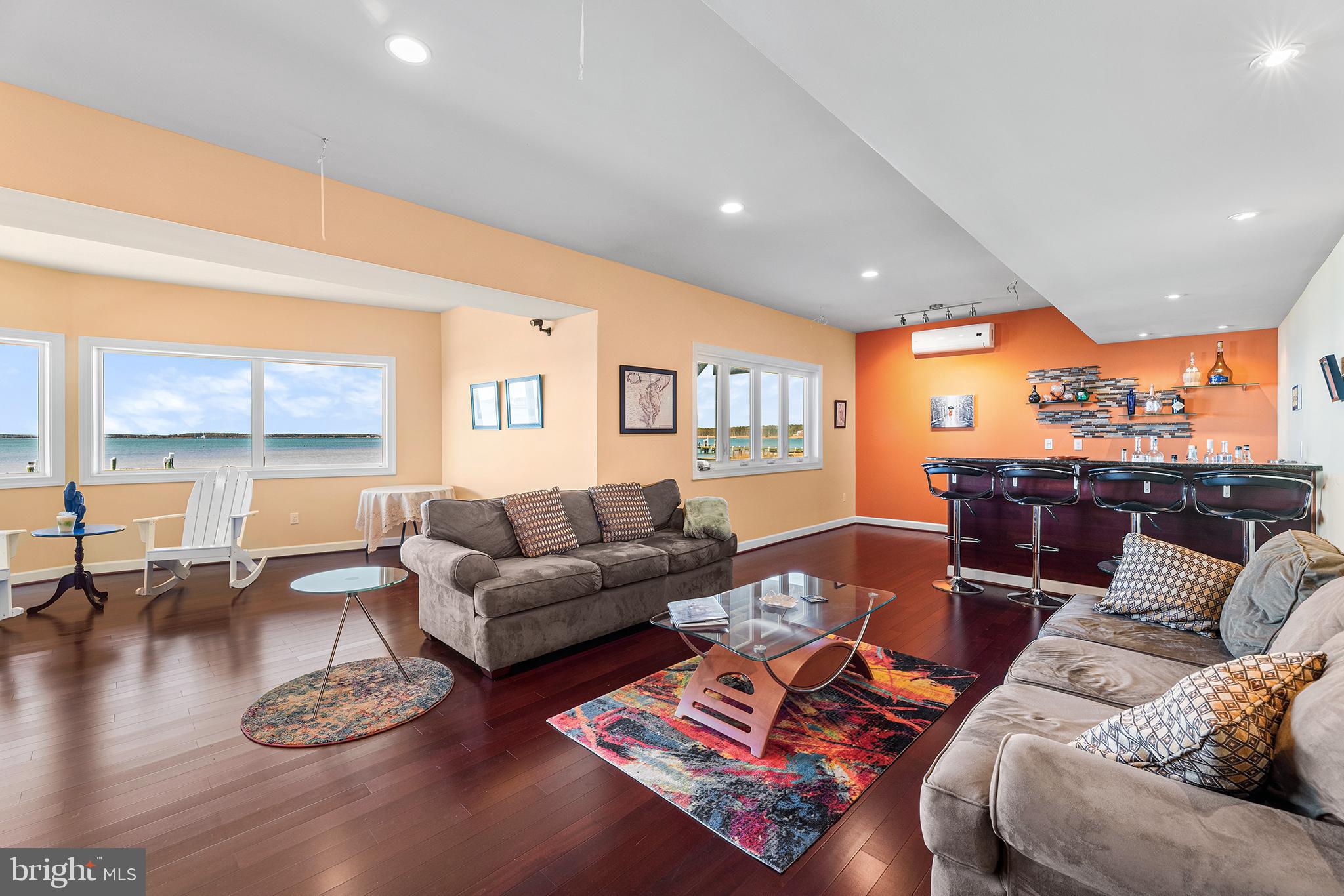 1252 Old Madison Road Madison, MD 21648 - Photo 9 of 90 Walk in level entertainment room with views