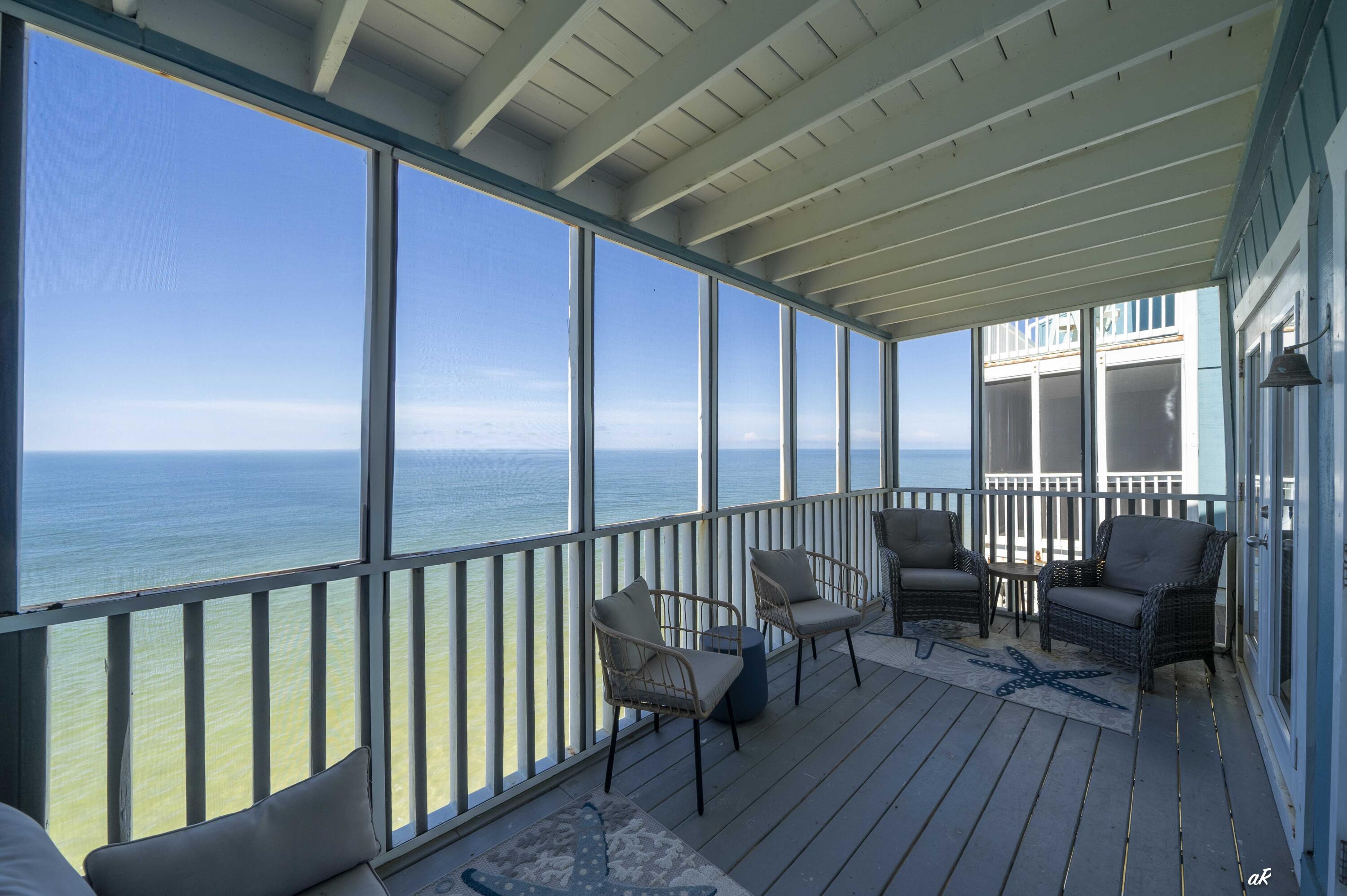 3869 Cape San Blas Road Port St. Joe, FL 32456 - Photo 21 of 52 2nd Floor Screened Patio-2