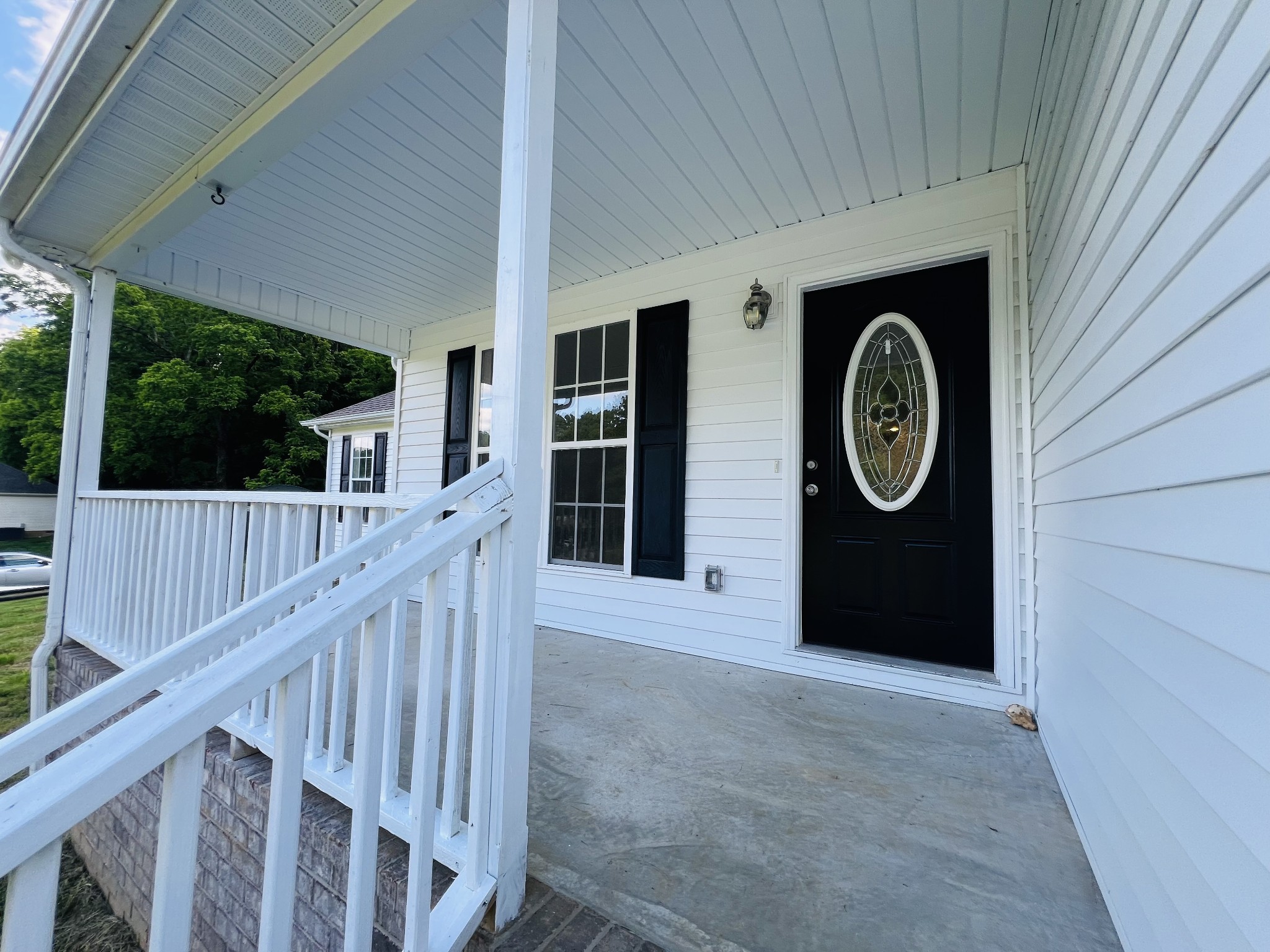 770 Bunker Hill Road Pulaski, TN 38478 - Photo 2 of 26 a view of a hallway with wooden door
